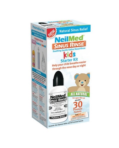 NEILMED SINUS RINSE KIDS STARTER KIT + 30 φακελάκια