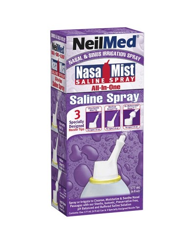 NEILMED NASAMIST SALINE SPRAY ALL IN ONE 177ml