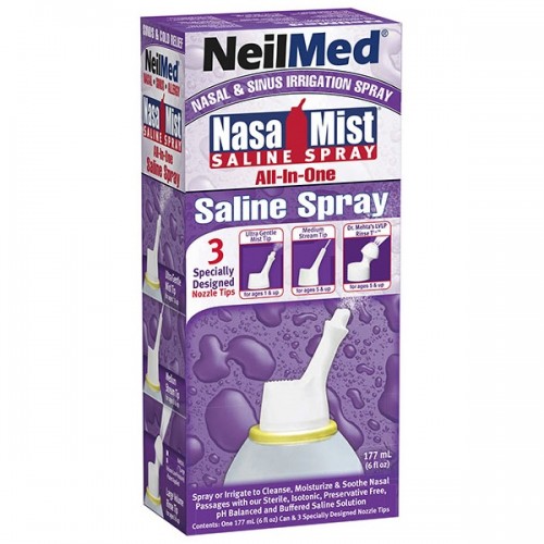 NEILMED NASAMIST SALINE SPRAY ALL IN ONE 177ml