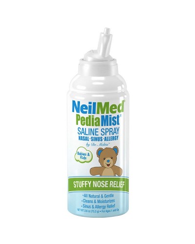 NEILMED PEDIAMIST BABIES & KIDS SPRAY ΠΑΙΔΙΑΤΡΙΚΟ ΡΙΝΙΚΟ ΣΠΡΕΙ ΦΥΣΙΟΛΟΓΙΚΟΥ ΟΡΟΥ 75ml