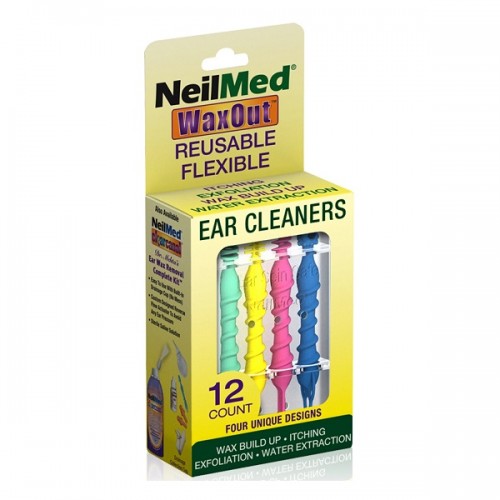 NEILMED WAXOUT EAR CLEANERS 12τμχ