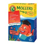 MOLLERS OMEGA-3 ΜΕ ΓΕΥΣΗ ΦΡΑΟΥΛΑ 36 ζελεδάκια