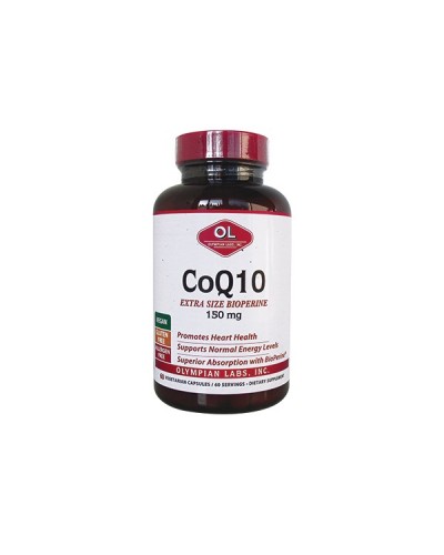 OLYMPIAN LABS CoQ10 EXTRA SIZE BIOPERINE 150mg 60VEG.CAPS