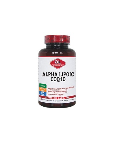 OLYMPIAN LABS ALPHA LIPOIC COq10 100/100mg 60VEG.CAPS