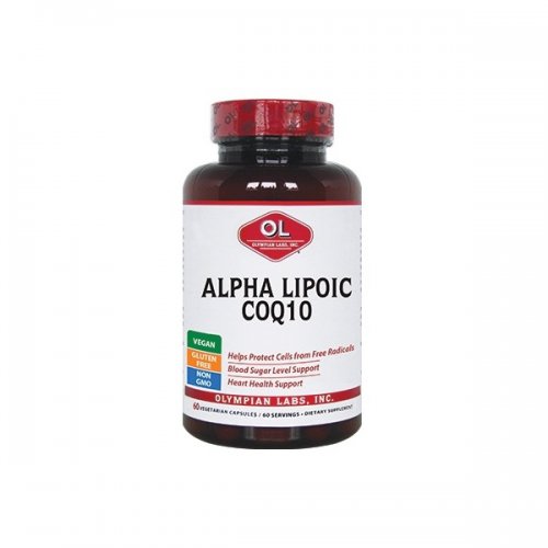 OLYMPIAN LABS ALPHA LIPOIC COq10 100/100mg 60VEG.CAPS