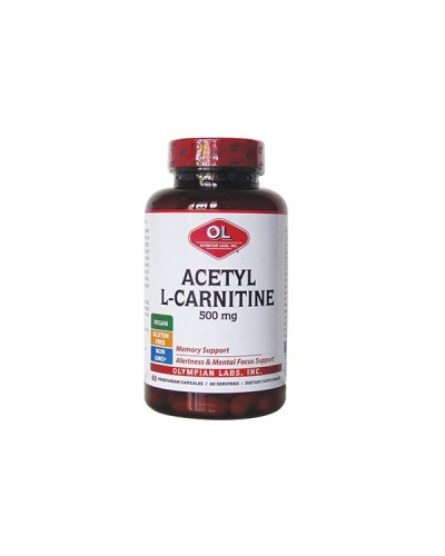 OLYMPIAN LABS ACETYL L-CARNITINE 500mg 60VEG.CAPS