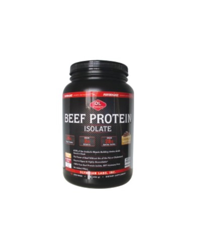 OLYMPIAN LABS BEEF PROTEIN ISOLATE CHOCO NATURAL FLAVOR 456GR