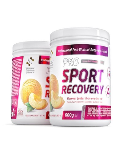 SCNUTRITION PRO SPORT RECOVERY PEACH ICE CREAM WITH SWEETENERS 600GR