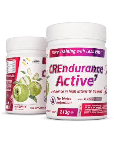 SCNUTRITION CRENDURANCE ACTIVE7 213G GREEN APPLE