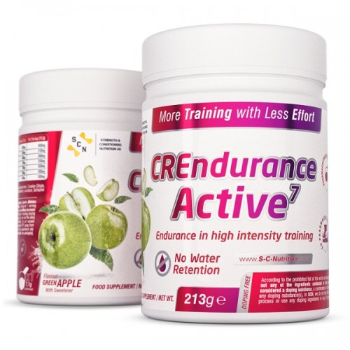 SCNUTRITION CRENDURANCE ACTIVE7 213G GREEN APPLE