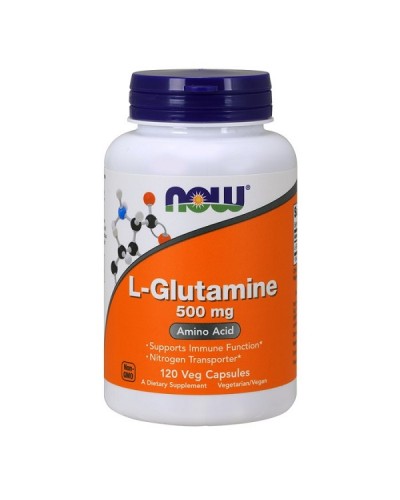 NOW L-GLUTAMINE 500MG 120VEG. CAPS