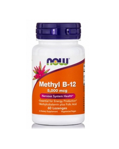 NOW METHYL B-12 5000MCG 60LOZENGES