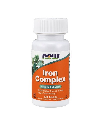 NOW IRON COMPLEX 100TABS