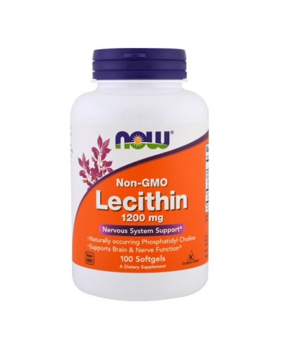 NOW LECITHIN 1200MG 100SOFTGELS