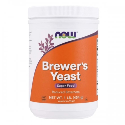 NOW BREWERS YEAST POWDER  1 LB. 454GR