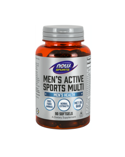 NOW MEN'S ACTIVE SPORTS MULTI 90SOFTGELS