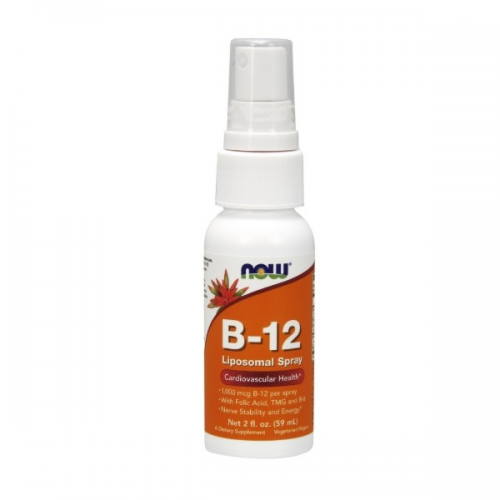 NOW VITAMIN B-12 LIPOSOMAL SPRAY 59ML NOW VITAMIN B-12 LIPOSOMAL SPRAY 59ML