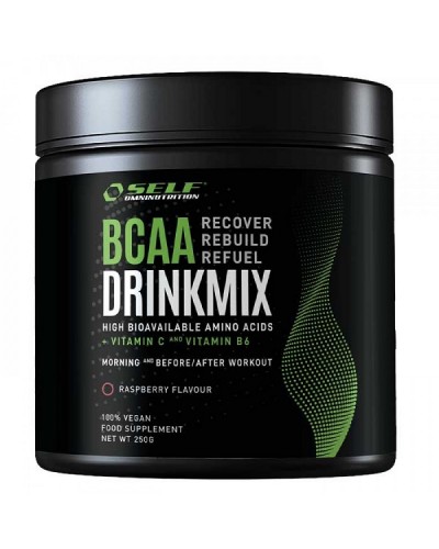 SELF OMNINUTRITION BCAA DRINK MIX RASBERRY FLAVOUR 250G