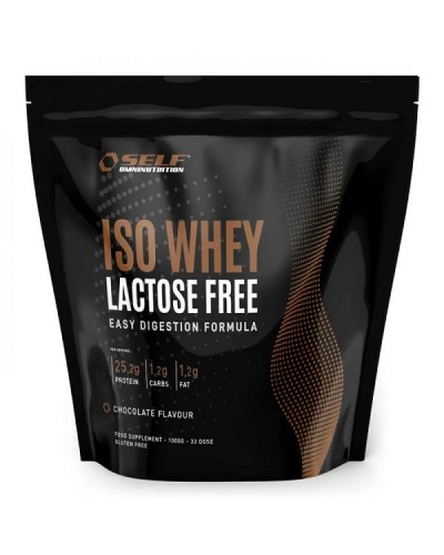 SELF OMNINUTRITION ISO WHEY LACTOSE FREE 1KG CHOCOLATE
