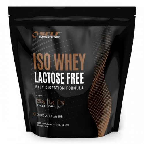 SELF OMNINUTRITION ISO WHEY LACTOSE FREE 1KG CHOCOLATE