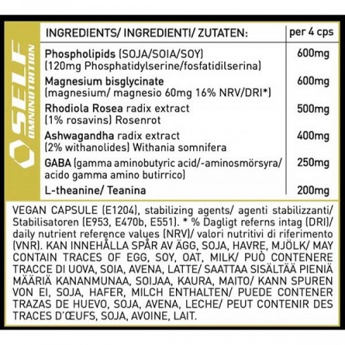 SELF OMNINUTRITION CORTICUT 120CAPS