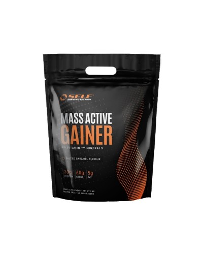 SELF OMNINUTRITION MASS ACTIVE GAINER SALTED CARAMEL 2KG