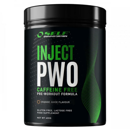 SELF OMNINUTRITION INJECT PWO CAFFEINE FREE ORANGE JUICE 400G