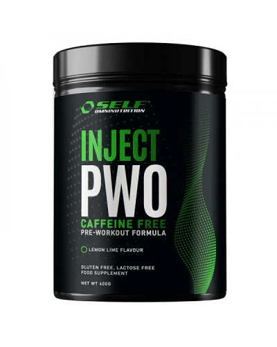 SELF OMNINUTRITION INJECT PWO CAFFEINE FREE LEMON LIME 400G