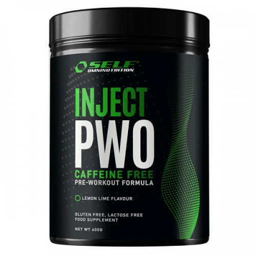 SELF OMNINUTRITION INJECT PWO CAFFEINE FREE LEMON LIME 400G