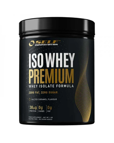 SELF OMNINUTRITION ISO WHEY PREMIUM 1KG SALTED CARAMEL