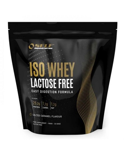 SELF OMNINUTRITION ISO WHEY LACTOSE FREE 1KG SALTED CARAMEL