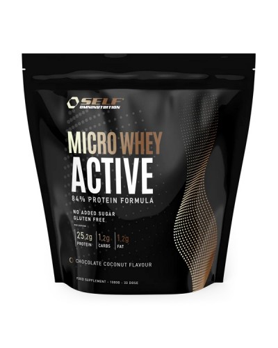 SELF OMNINUTRITION MICRO WHEY ACTIVE 1KG CHOCO COCONUT