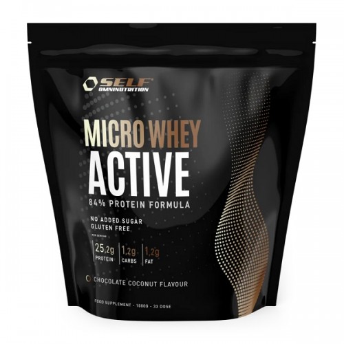 SELF OMNINUTRITION MICRO WHEY ACTIVE 1KG CHOCO COCONUT