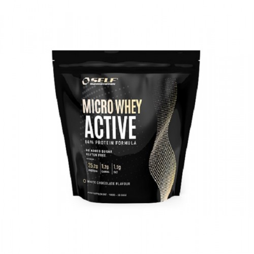 SELF OMNINUTRITION MICRO WHEY ACTIVE 1KG WHITE CHOCOLATE