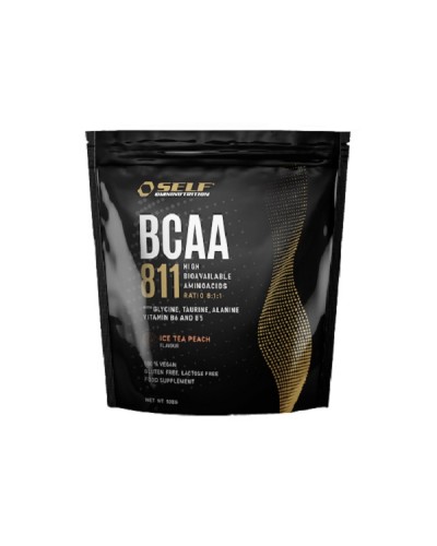 SELF OMNINUTRITION BCAA 8:1:1 500G ICE TEA PEACH