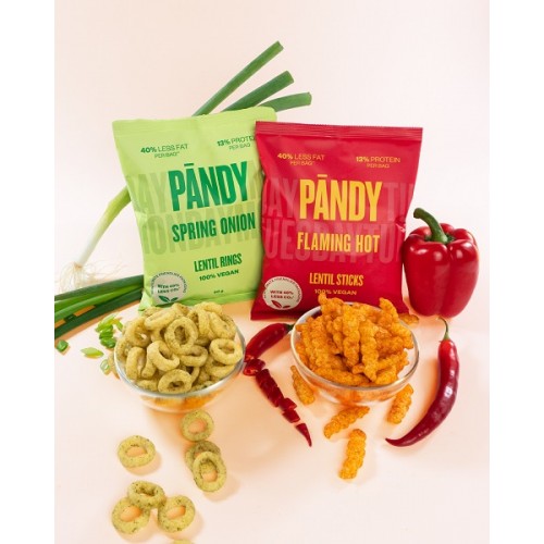 PANDY LENTIL CHIPS SPRING ONION 50gr