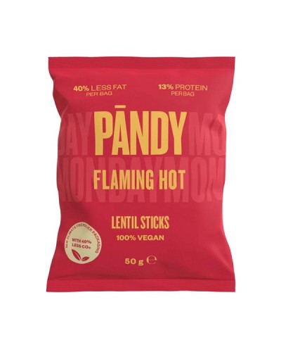 PANDY LENTIL CHIPS FLAMING HOT 50gr