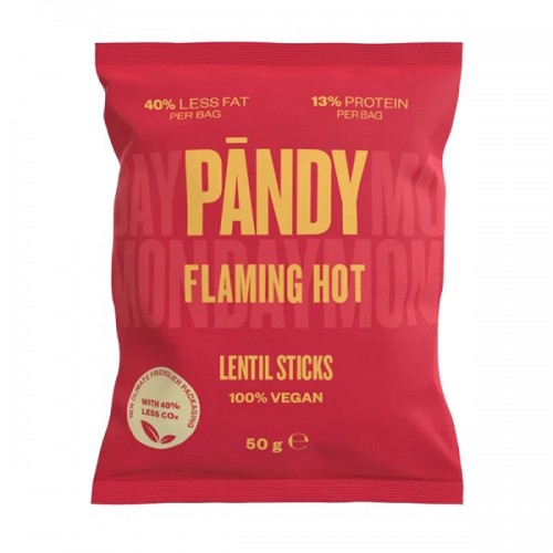 PANDY LENTIL CHIPS FLAMING HOT 50gr