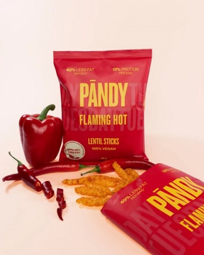 PANDY LENTIL CHIPS FLAMING HOT 50gr