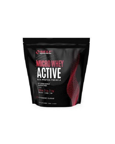 SELF OMNINUTRITION MICRO WHEY ACTIVE 1KG STRAWBERRY