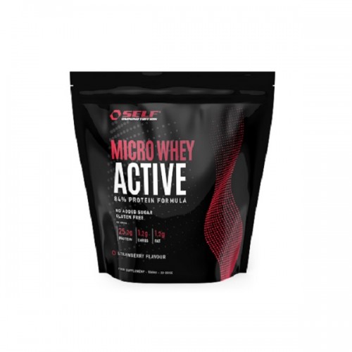 SELF OMNINUTRITION MICRO WHEY ACTIVE 1KG STRAWBERRY