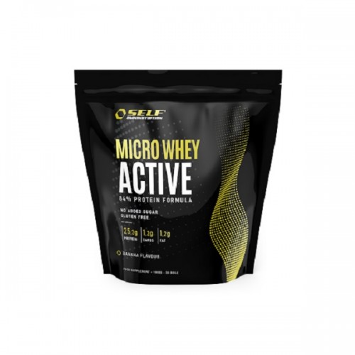 SELF OMNINUTRITION MICRO WHEY ACTIVE 1KG BANANA