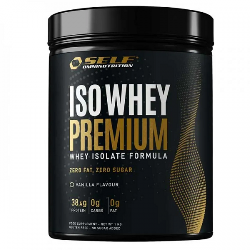 SELF OMNINUTRITION ISO WHEY PREMIUM 1KG VANILLA