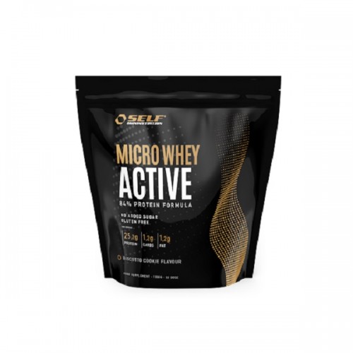 SELF OMNINUTRITION MICRO WHEY ACTIVE 1KG BISCOTTO COOKIE