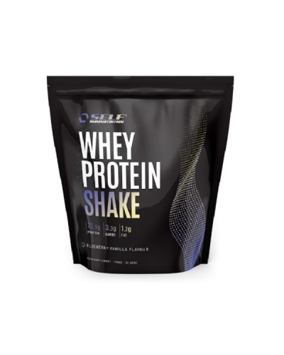 SELF OMNINUTRITION WHEY PROTEIN SHAKE 1KG BLUEBERRY VANILLA