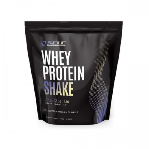 SELF OMNINUTRITION WHEY PROTEIN SHAKE 1KG BLUEBERRY VANILLA