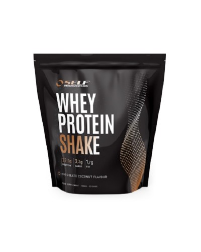 SELF OMNINUTRITION WHEY PROTEIN SHAKE 1KG COCONUT CHOCOLATE