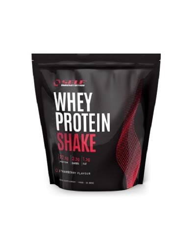 SELF OMNINUTRITION WHEY PROTEIN SHAKE 1KG STRAWBERRY