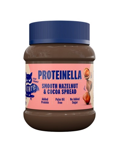 HEALTHY CO PROTEINELLA HAZELNUT & COCOA ΚΡΕΜΑ ΦΟΥΝΤΟΥΚΙΟΥ ΜΕ ΚΑΚΑΟ 400GR