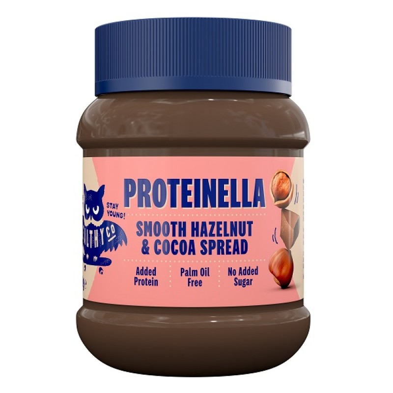 HEALTHY CO PROTEINELLA HAZELNUT & COCOA ΚΡΕΜΑ ΦΟΥΝΤΟΥΚΙΟΥ ΜΕ ΚΑΚΑΟ 400GR HEALTHY CO PROTEINELLA HAZELNUT & COCOA ΚΡΕΜΑ ΦΟΥΝΤΟΥΚΙΟΥ ΜΕ ΚΑΚΑΟ 400GR